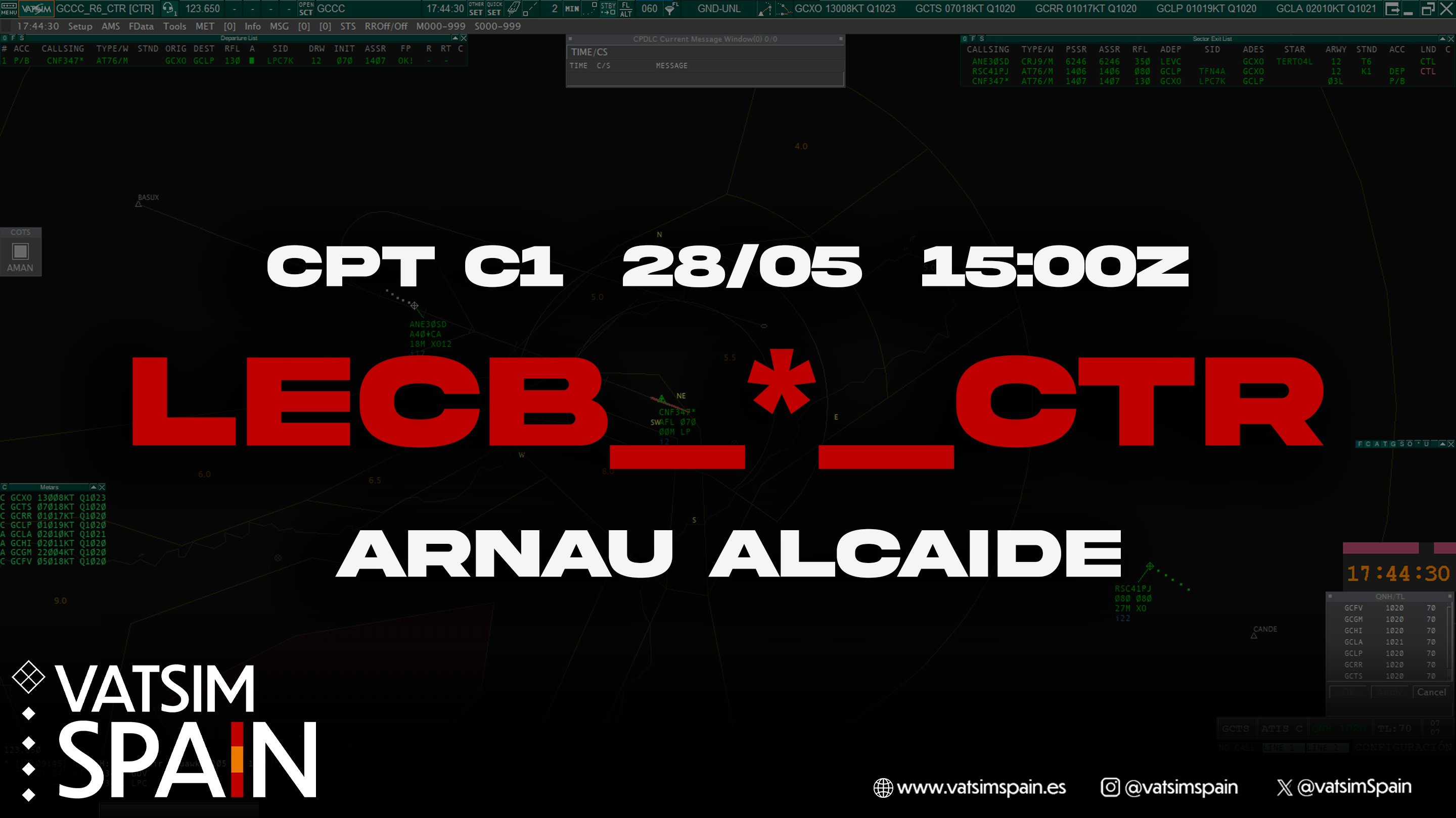 Event banner