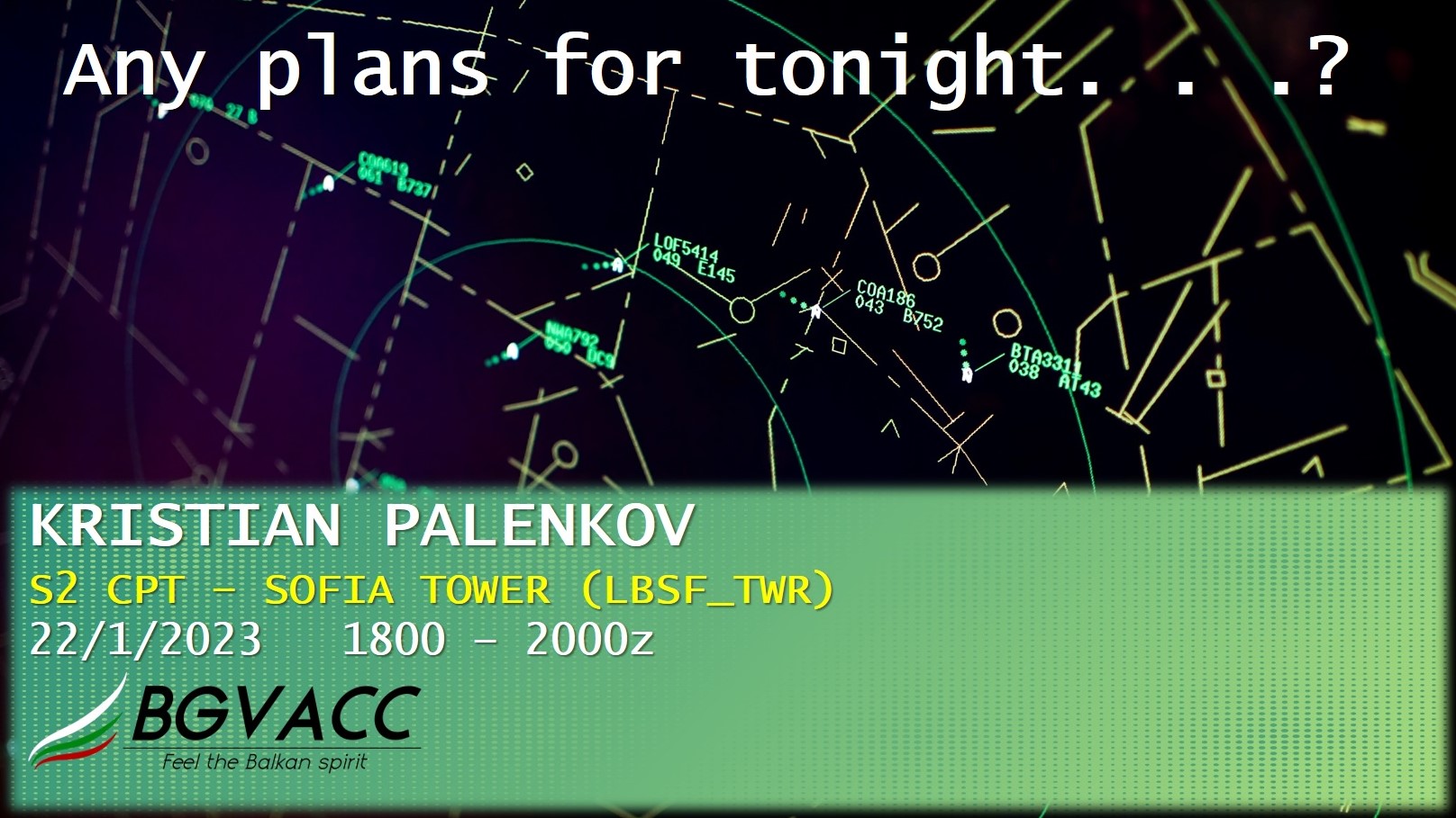 Event banner