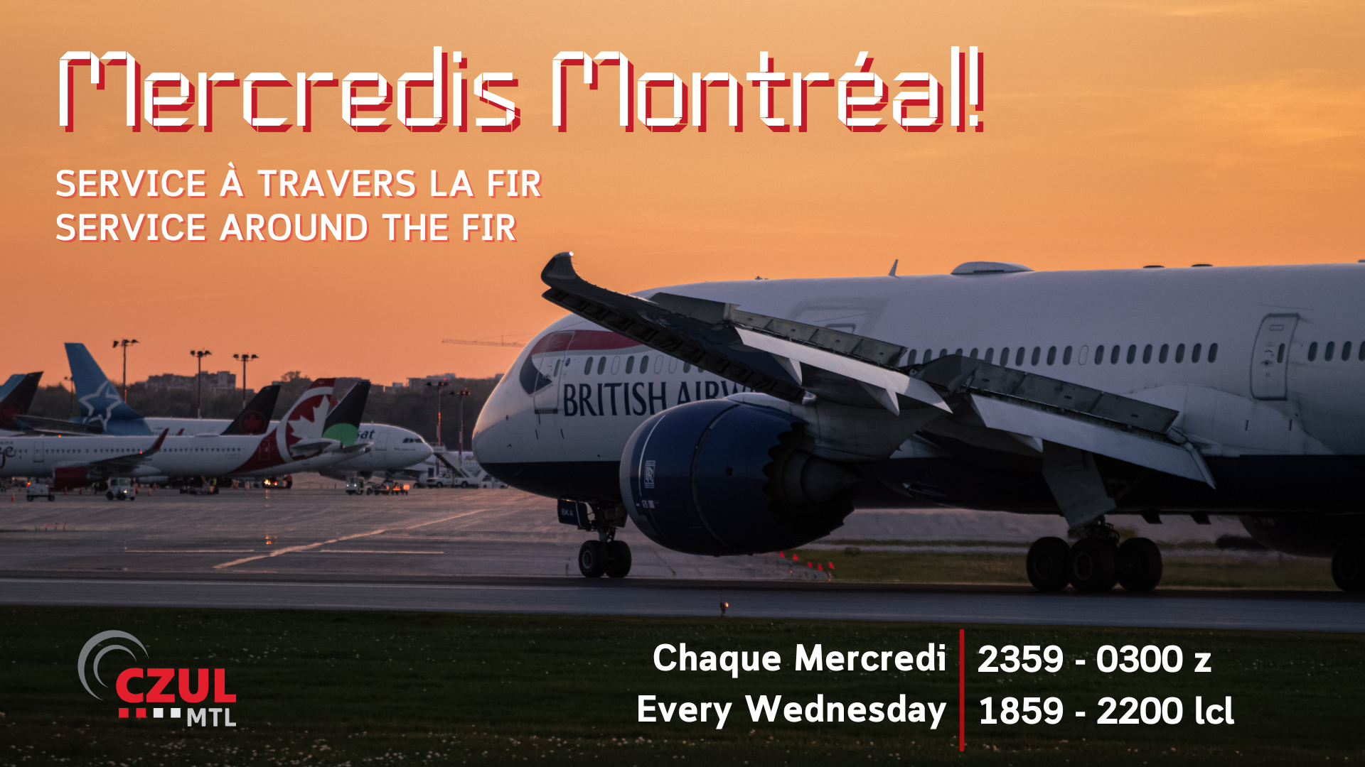 Montréal Wednesdays! / Mercredis Montréal!