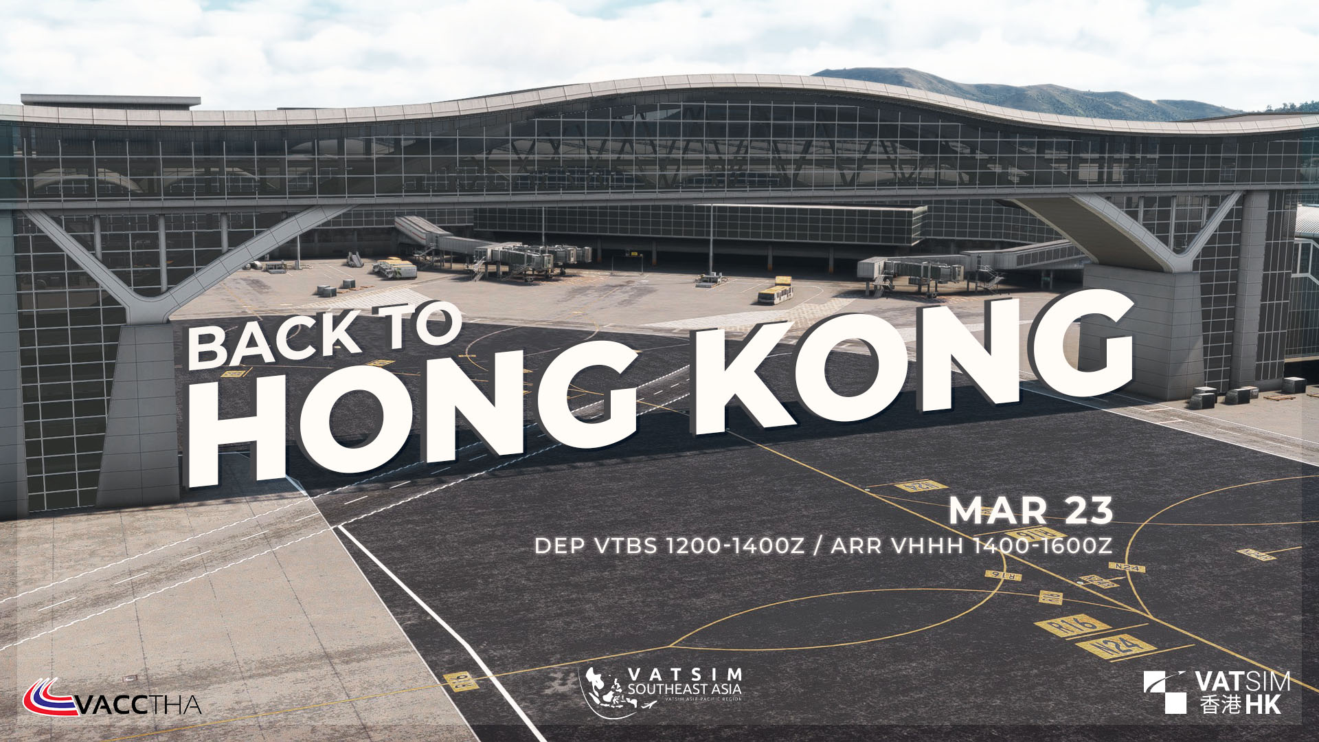 Bangkok Back to Hong Kong - Virtual Norwegian Events