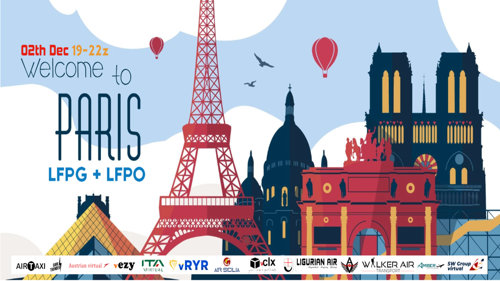 Welcome to Paris - Virtual Norwegian Events