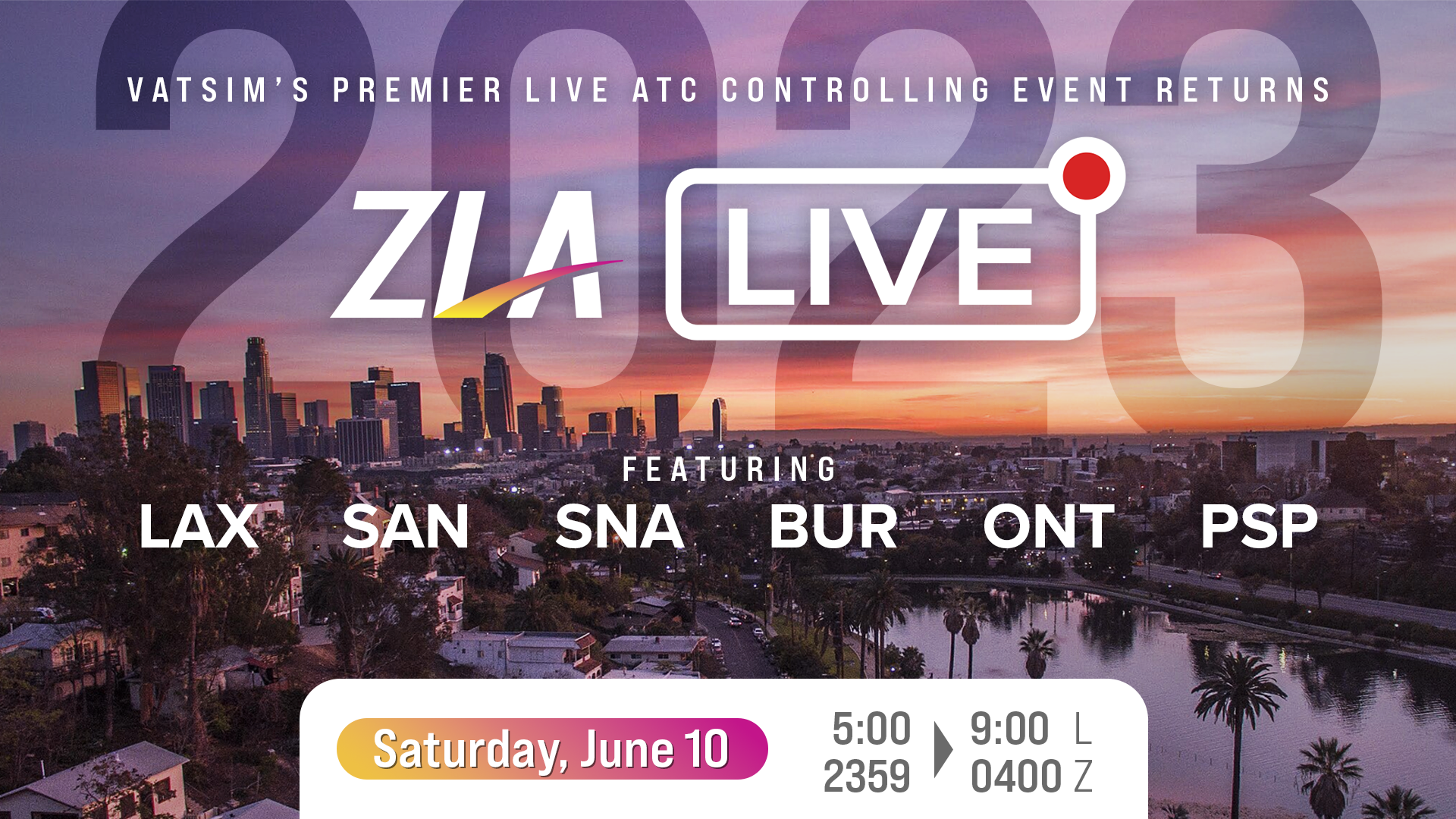 Event banner