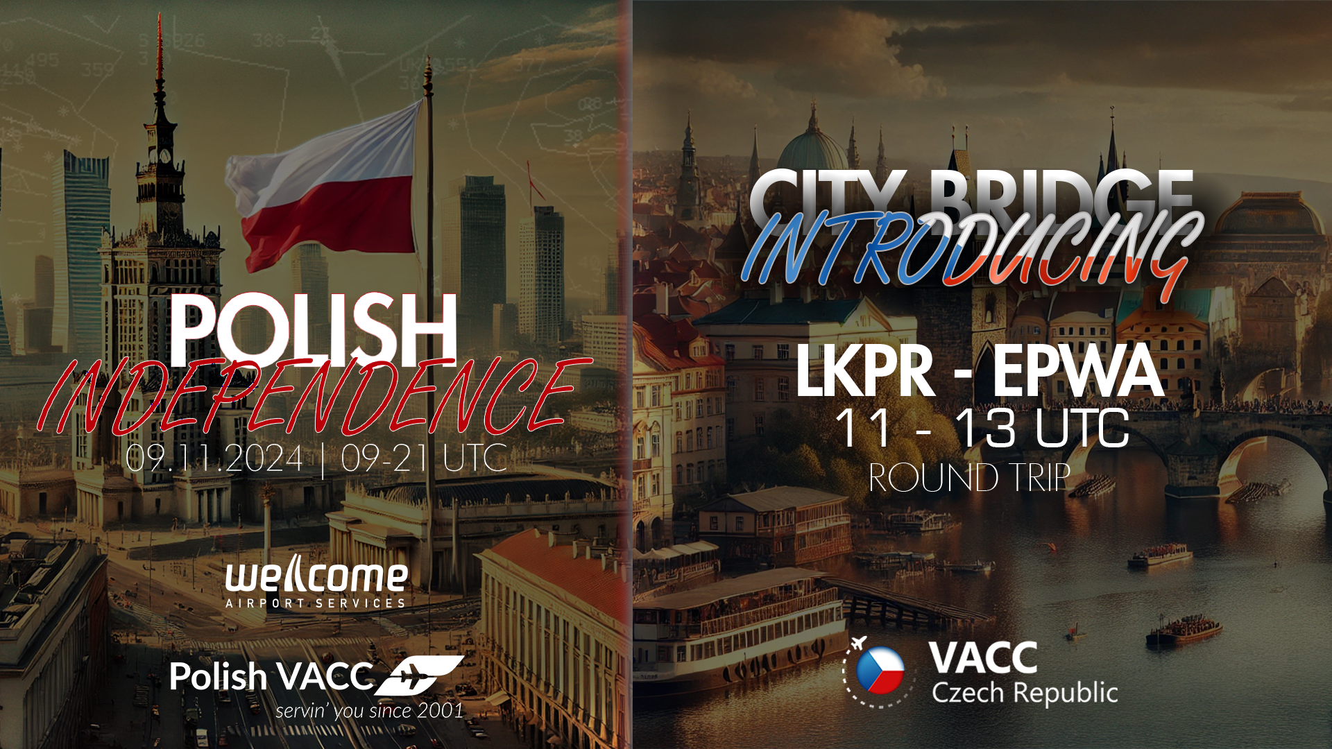 POLISH INDEPENDENCE CITY BRIDGE INTRODUCING | LKPR - EPWA