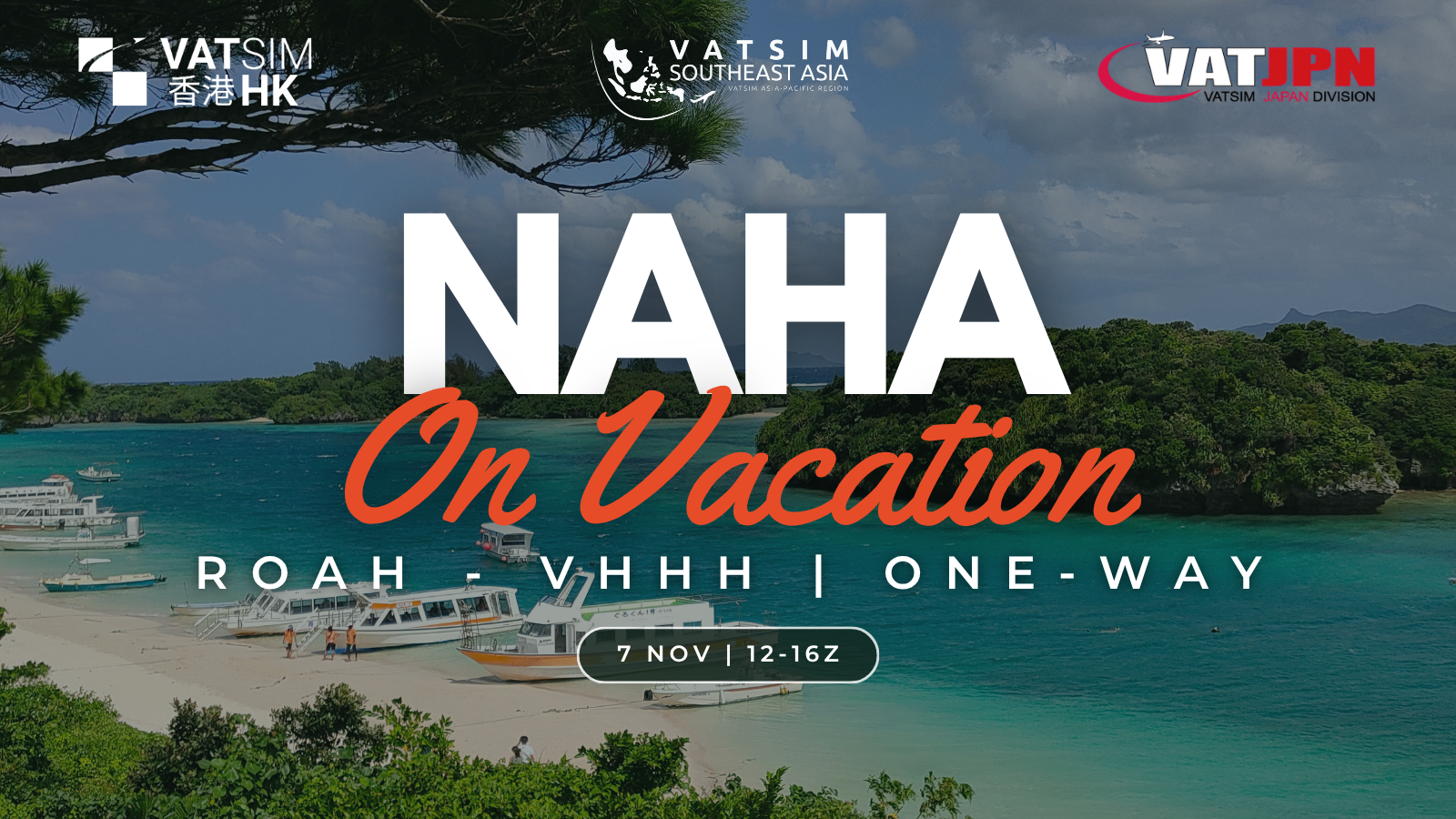 Naha on Vacation event banner